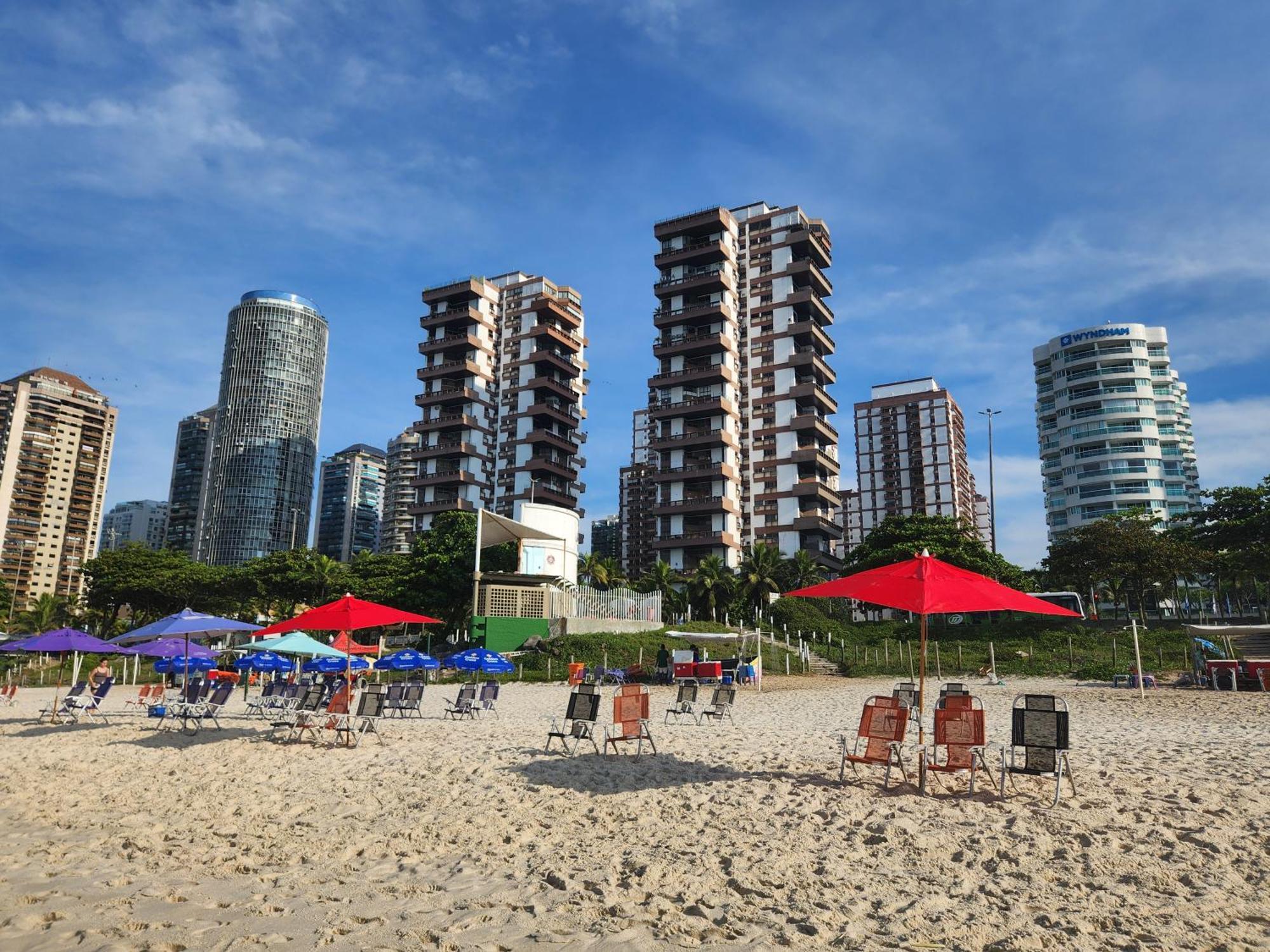 Apartamento Barramares Flat - Condominio Em Frente A Praia Da Barra Da Tijuca リオデジャネイロ エクステリア 写真