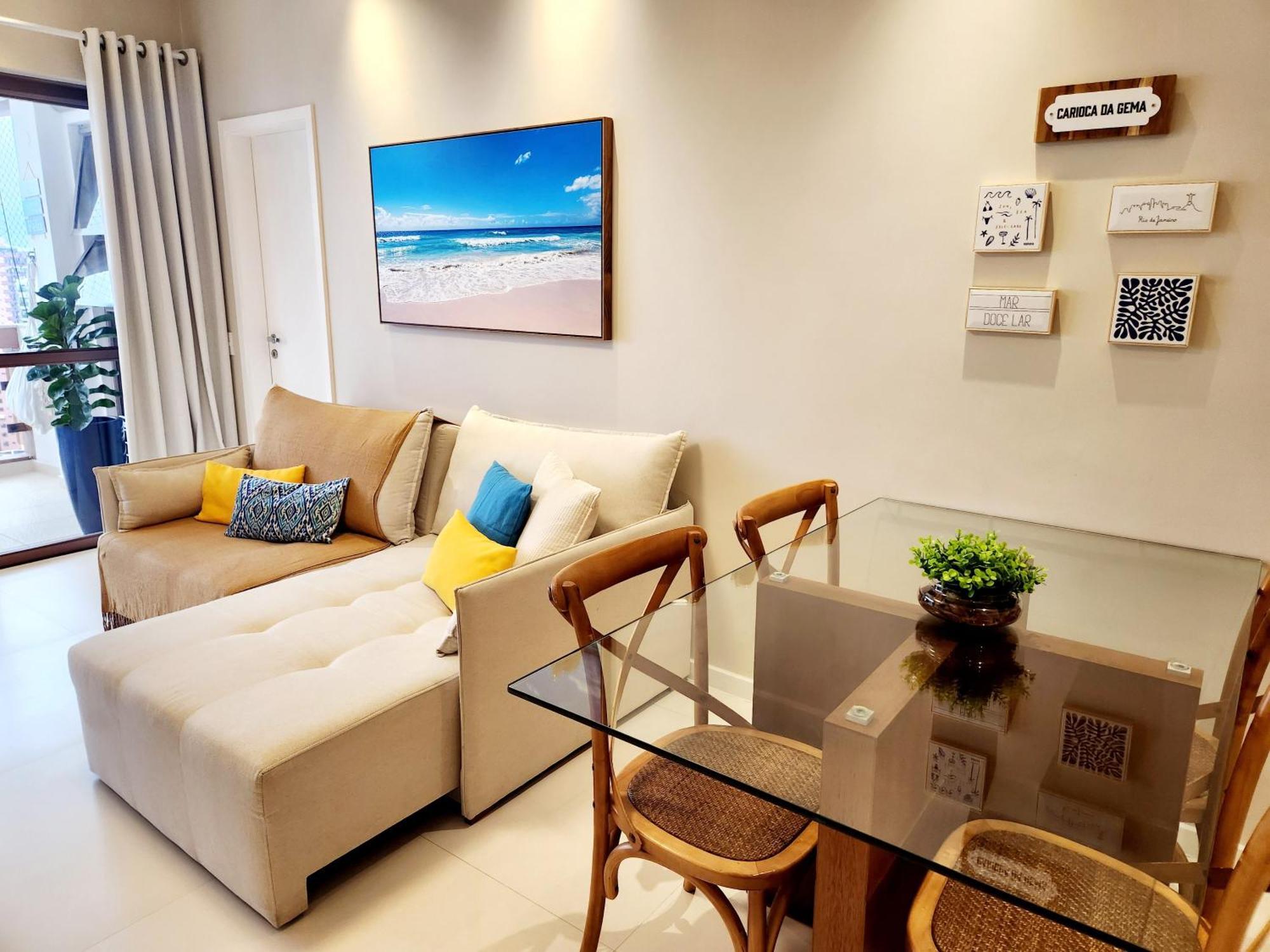 Apartamento Barramares Flat - Condominio Em Frente A Praia Da Barra Da Tijuca リオデジャネイロ エクステリア 写真