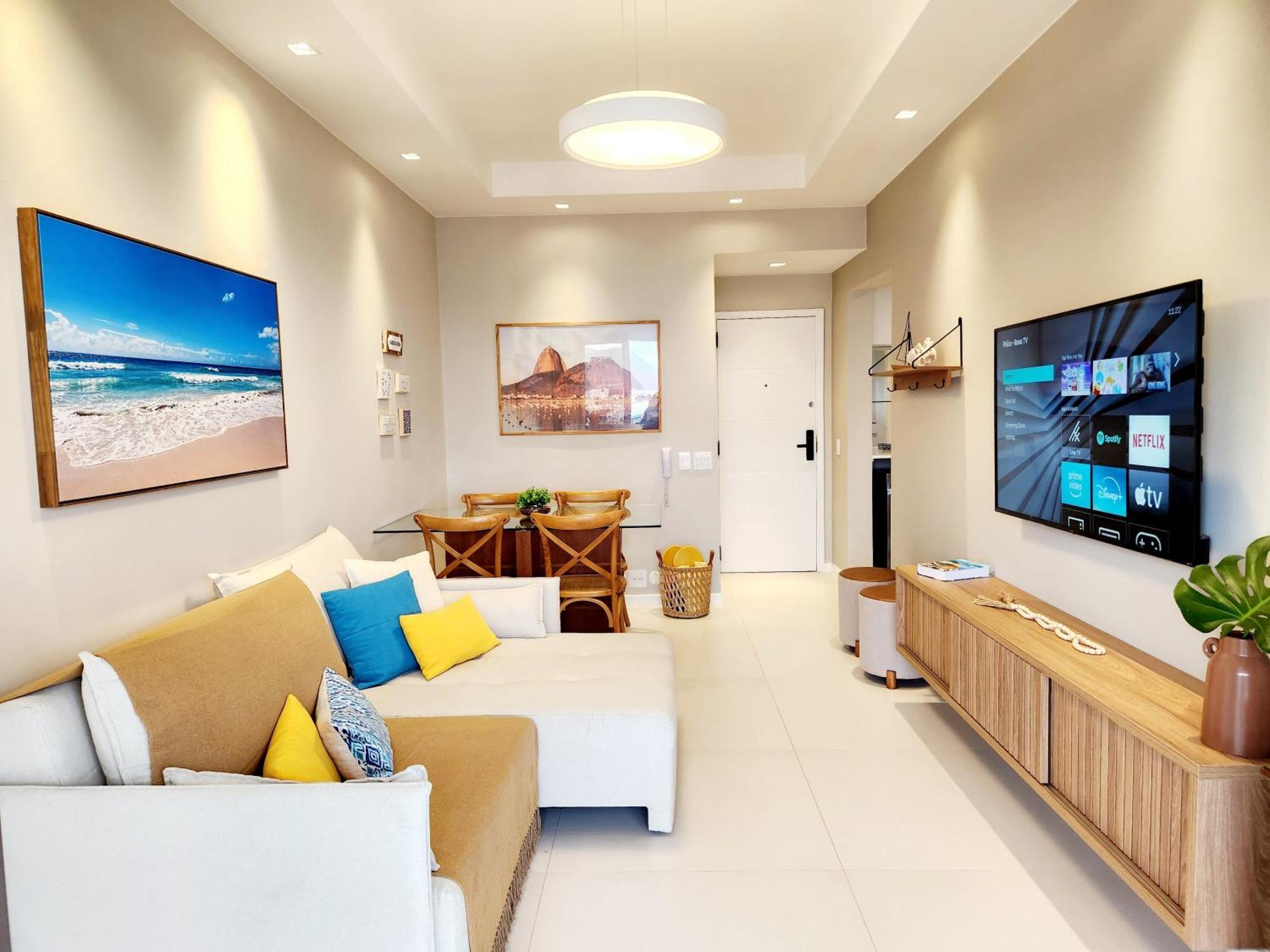 Apartamento Barramares Flat - Condominio Em Frente A Praia Da Barra Da Tijuca リオデジャネイロ エクステリア 写真